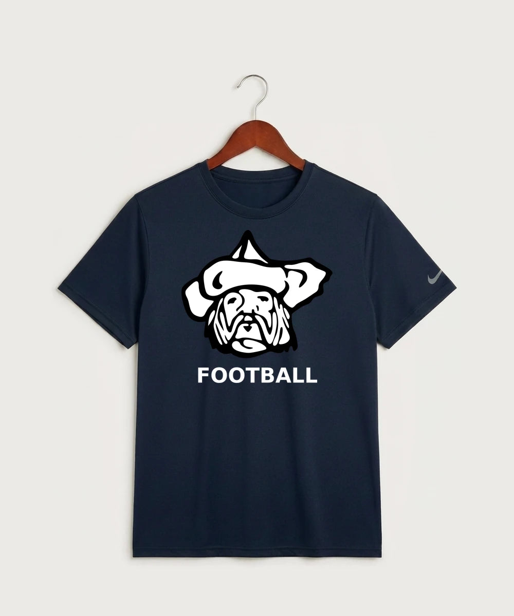 Polo HS Football general - College Navy Nike Swoosh Sleeve rLegend Tee NKDX8730