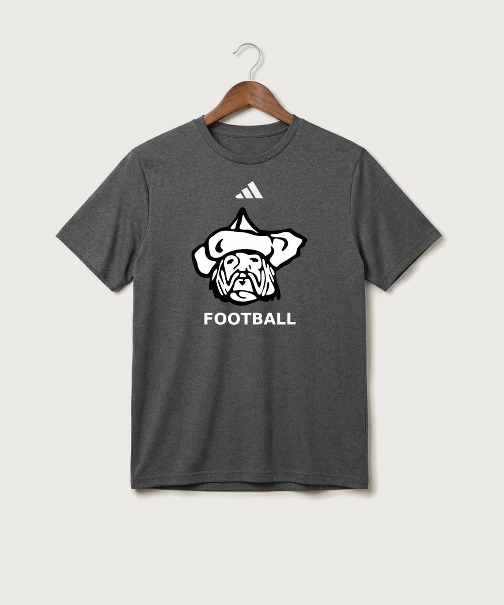 Polo HS Football general - Dark Grey Heather/ White Men's Pregame T-Shirt