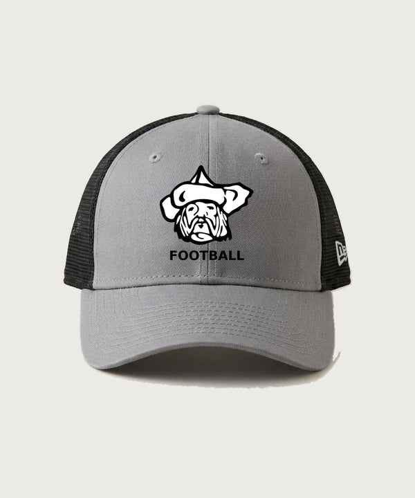 Polo HS Football general - Flag Grey/ Black New Era - Stretch Mesh Cap. NE1020