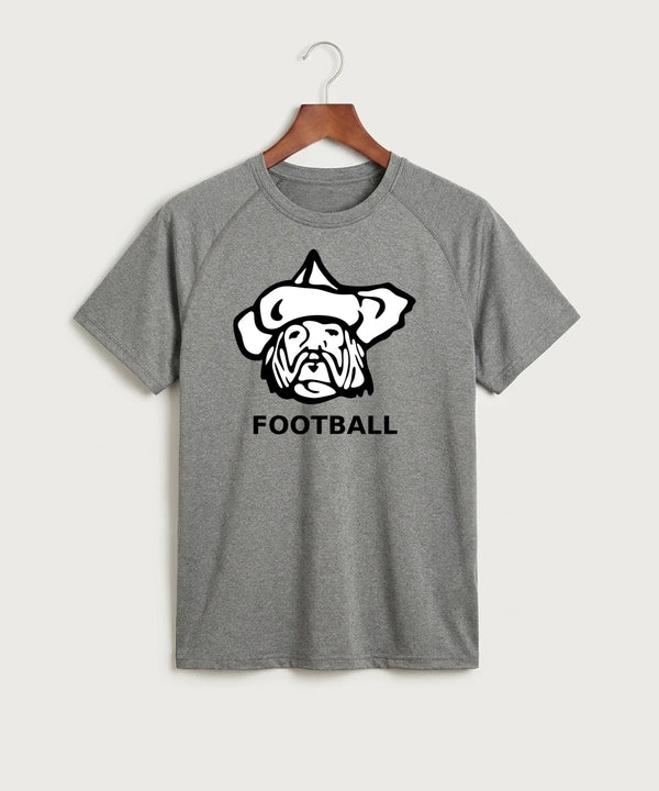 Polo HS Football general - Gray Tee