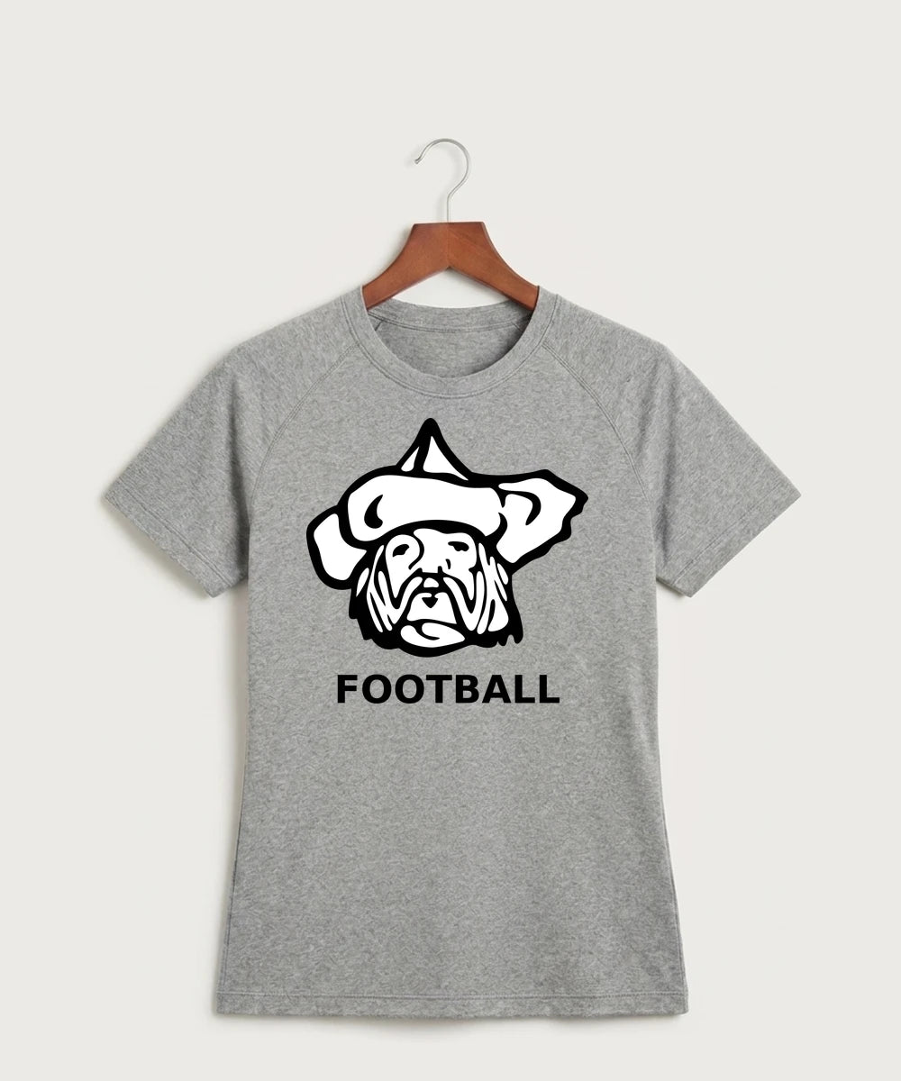 Polo HS Football general - Gray Tee