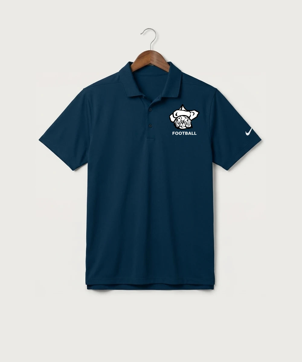 Polo HS Football general - Navy Polo