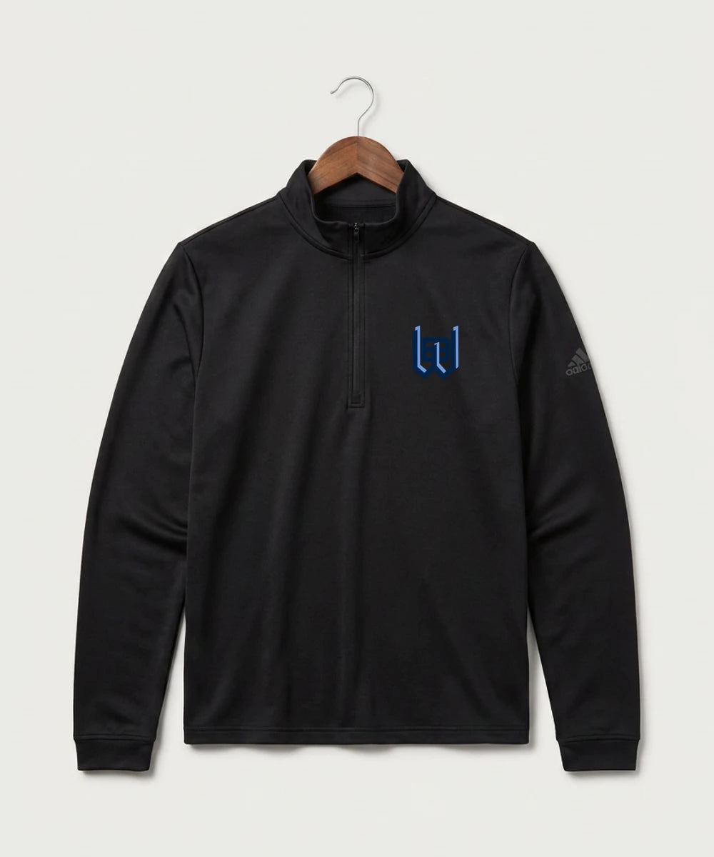West Bend West High School Football - Black Men's Ultimate365 Lightweight Quarter-Zip Pullover