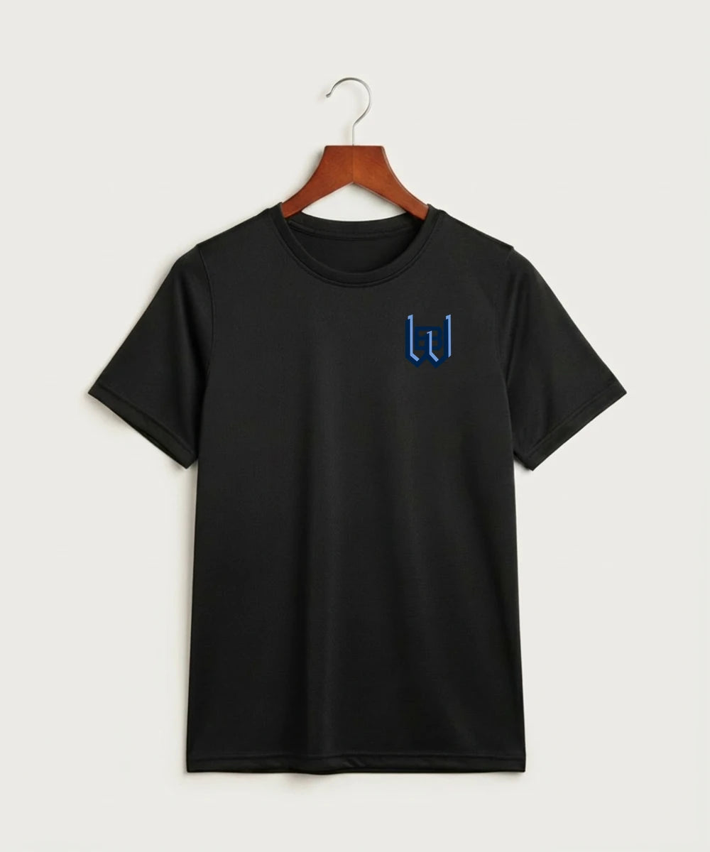 West Bend West High School Football - Black Nike Youth Swoosh Sleeve rLegend Tee NKDX8787