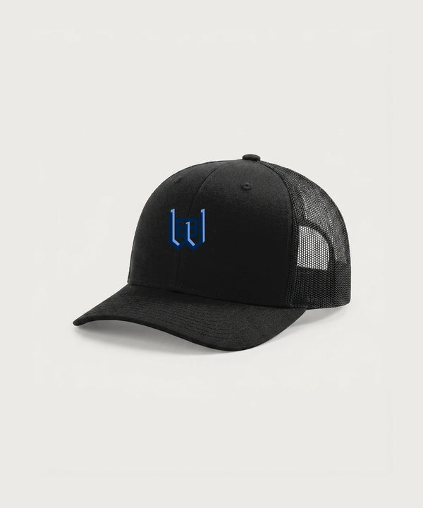 West Bend West High School Football - Black Hat - Full Front