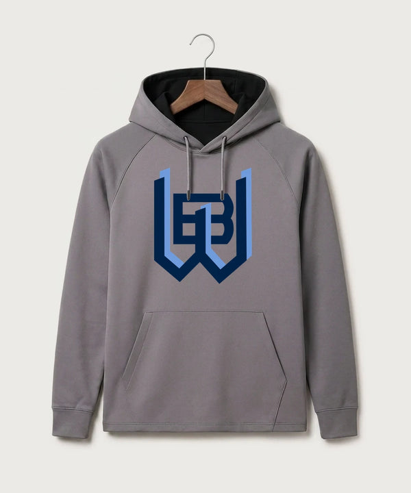 West Bend West High School Football - Gray Hoodie
