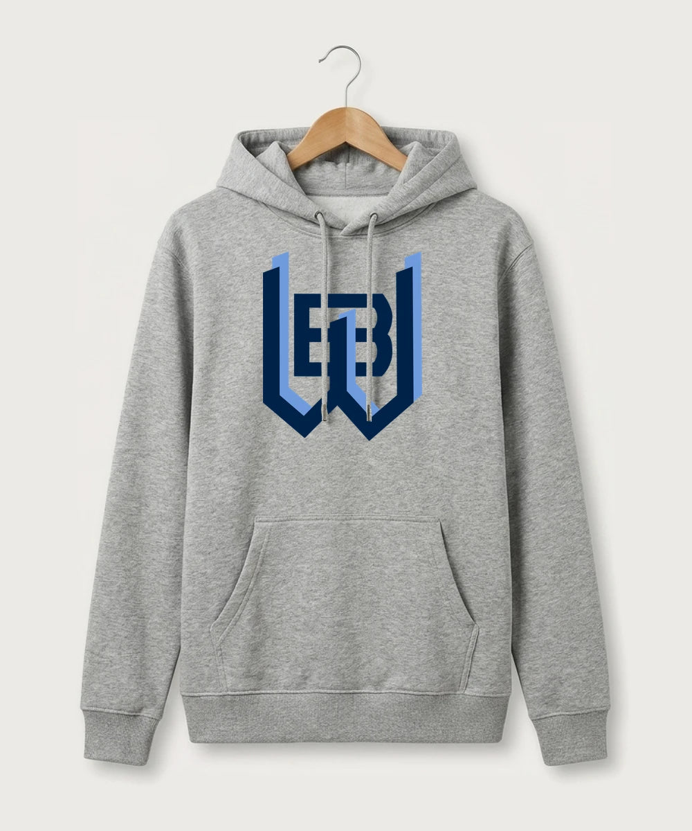 West Bend West High School Football - Heather Grey Hoodie Value