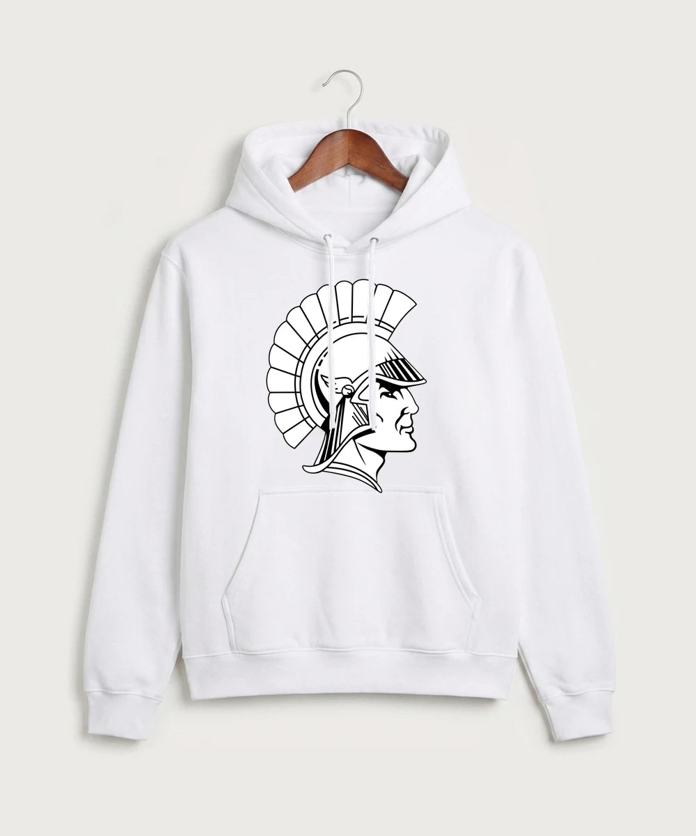 GF E2E Test 10 Player Packs - White Port & Co Core Fleece Pullover Hooded Sweatshirt. PC78H