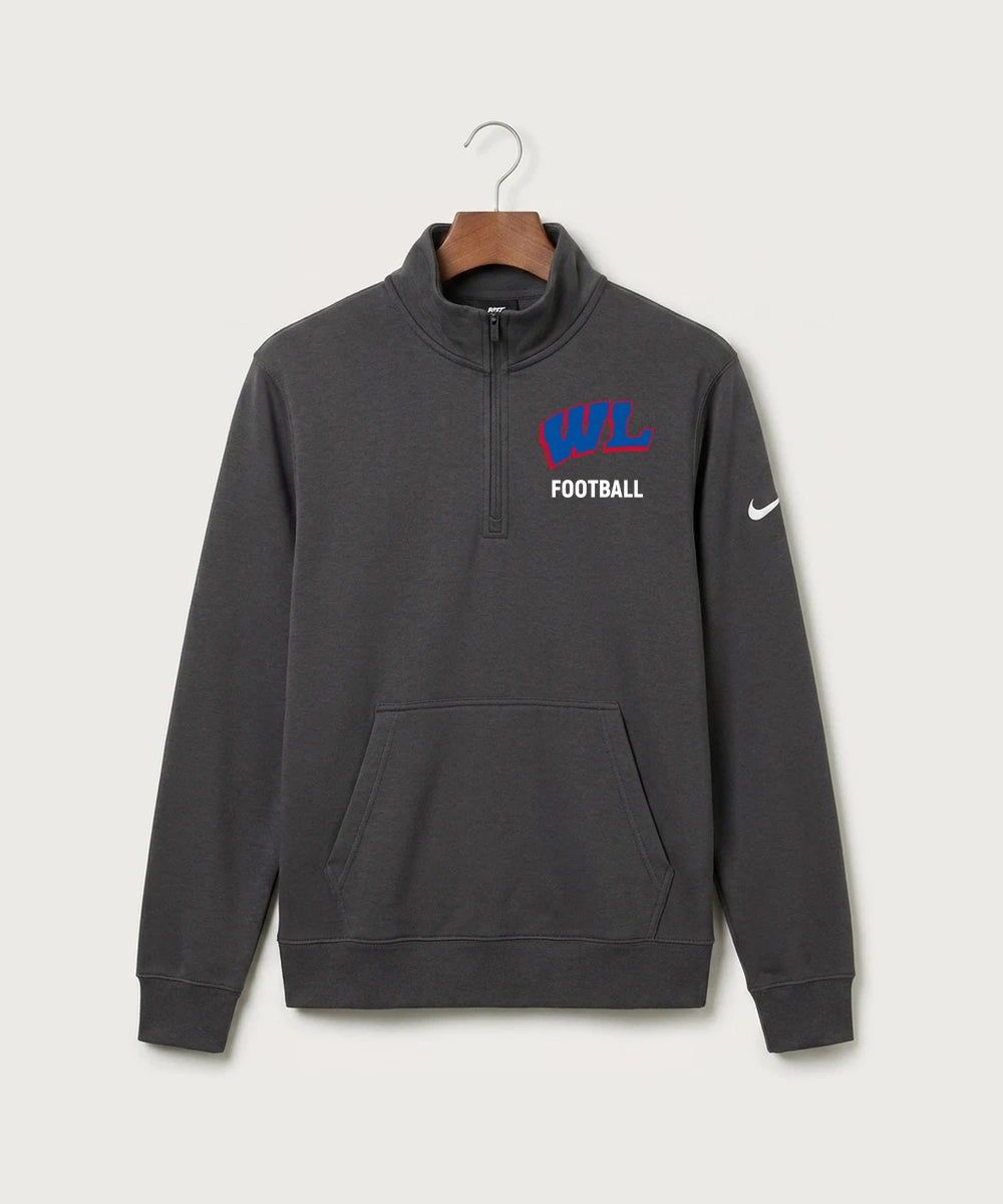 Codex Team Store E2E Cancel 20260921 - Anthracite Nike Club Fleece Sleeve Swoosh 1/2-Zip NKDX6718