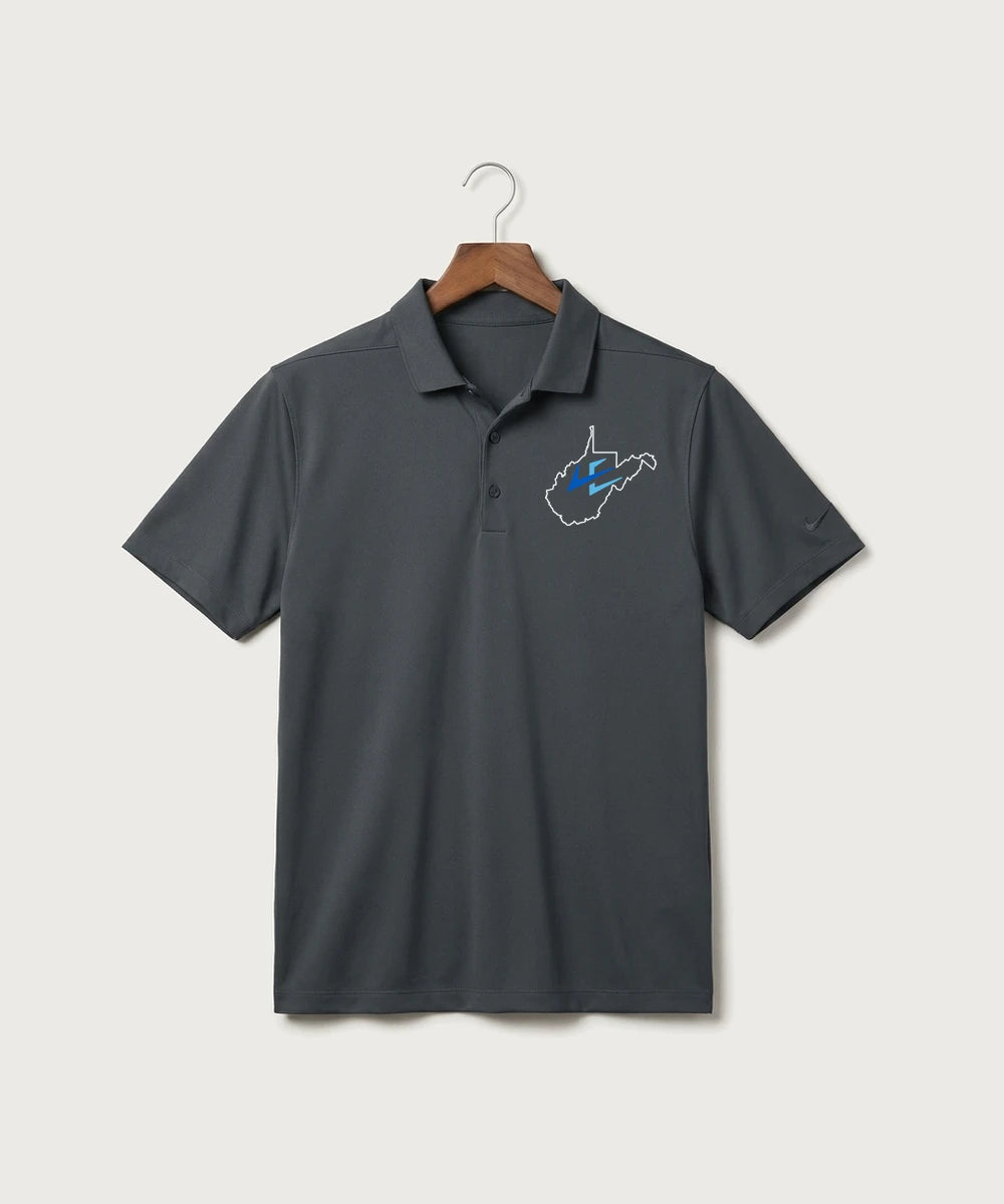 Leading Edge West Virginia Team Store - Anthracite Polo