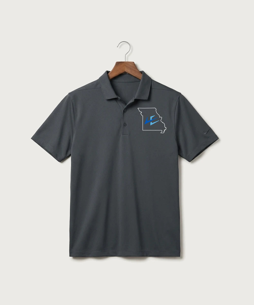 Leading Edge Missouri Team Store - Anthracite Polo