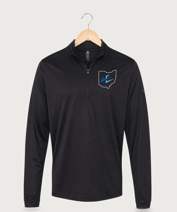 Leading Edge Ohio Team Store - Black Men's Ultimate365 Lightweight Quarter-Zip Pullover