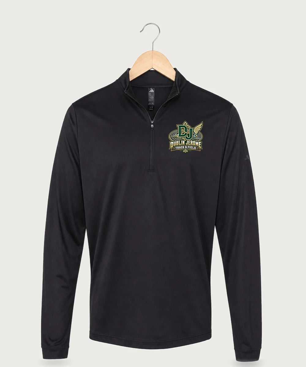 Dublin Jerome Track & Field Team Store - Black Men's Ultimate365 Lightweight Quarter-Zip Pullover
