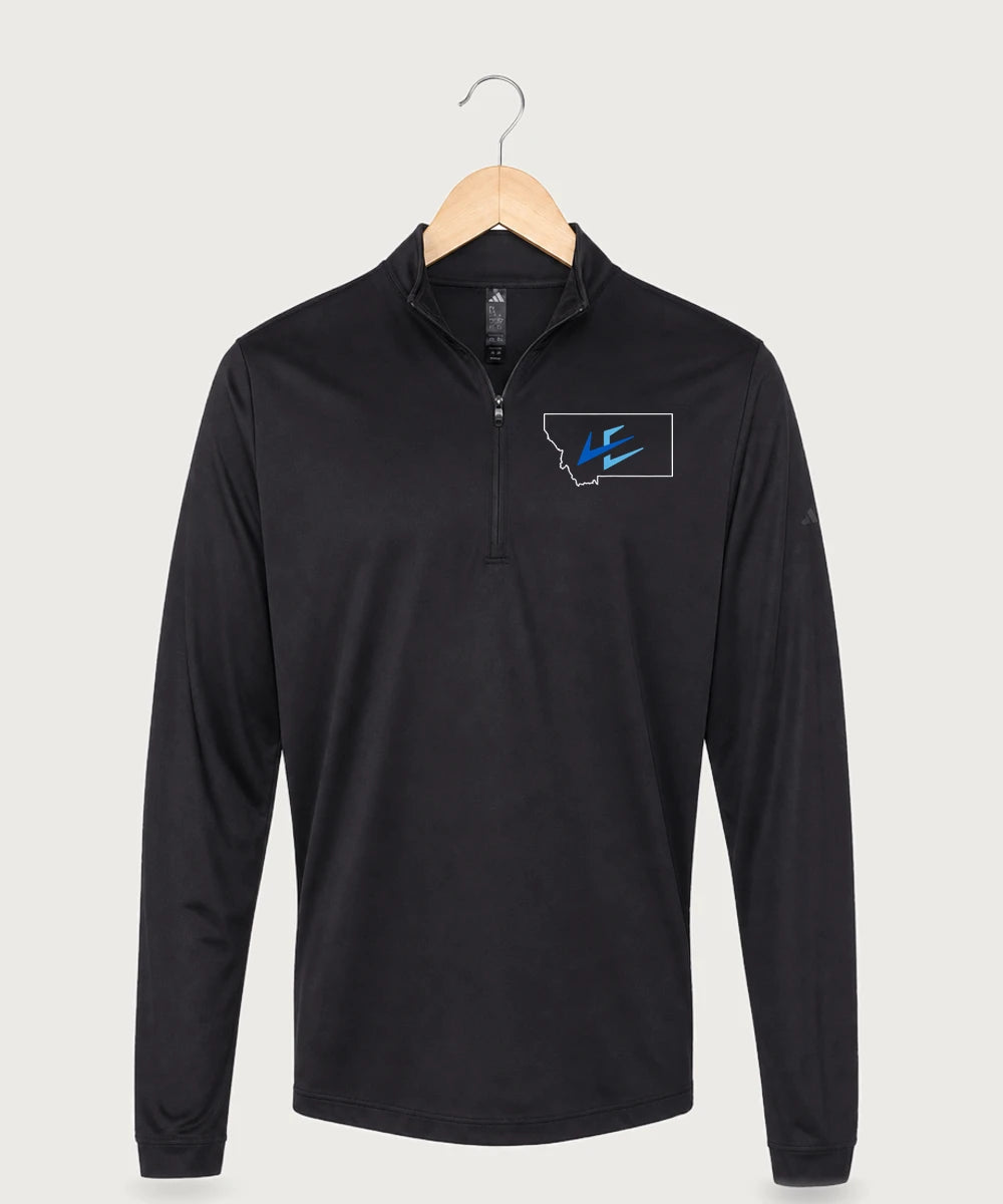 Leading Edge Montana Team Store - Black Men's Ultimate365 Lightweight Quarter-Zip Pullover