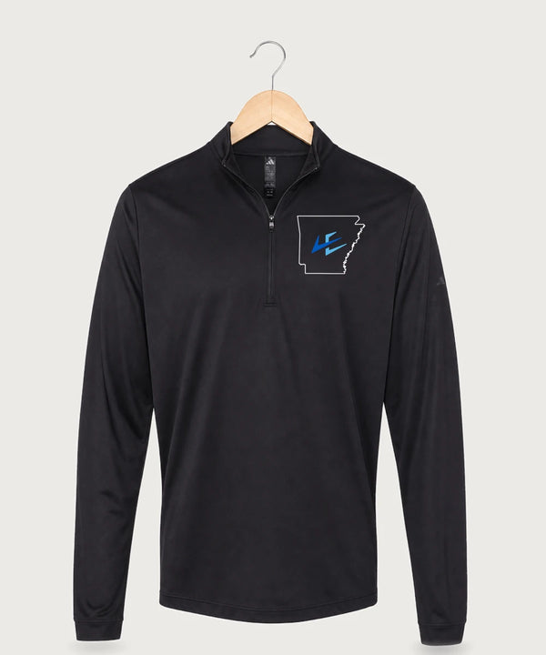Leading Edge Arkansas Team Store - Black Men's Ultimate365 Lightweight Quarter-Zip Pullover