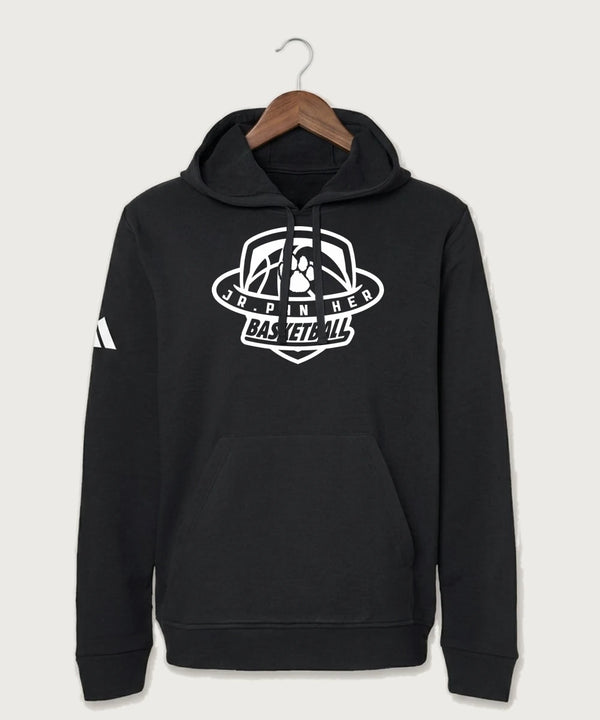 Jr Panther Basketball - Black Unisex Fleece Hooded Sweatshirt