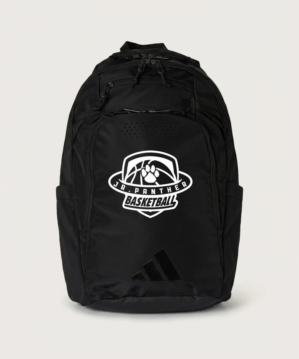 Jr Panther Basketball - Black/ Black Defender 5 Backpack