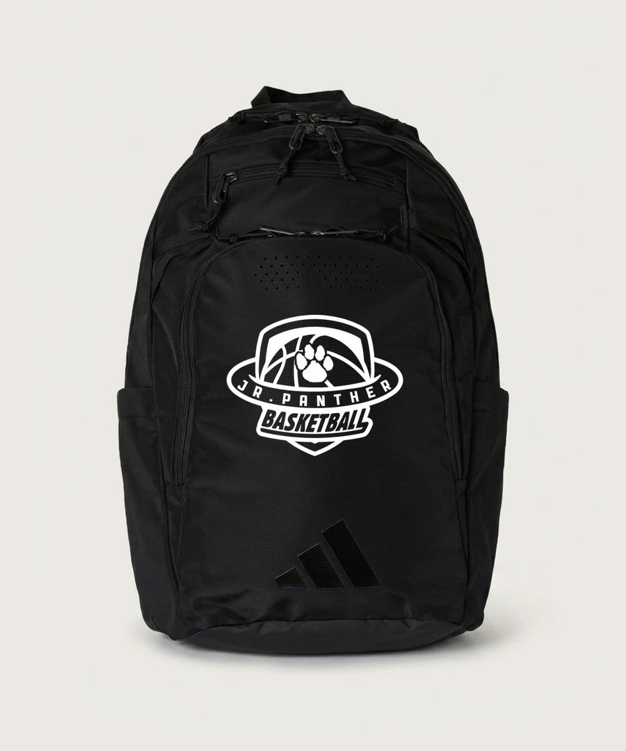 Jr Panther Basketball - Black/ Black Defender 5 Backpack