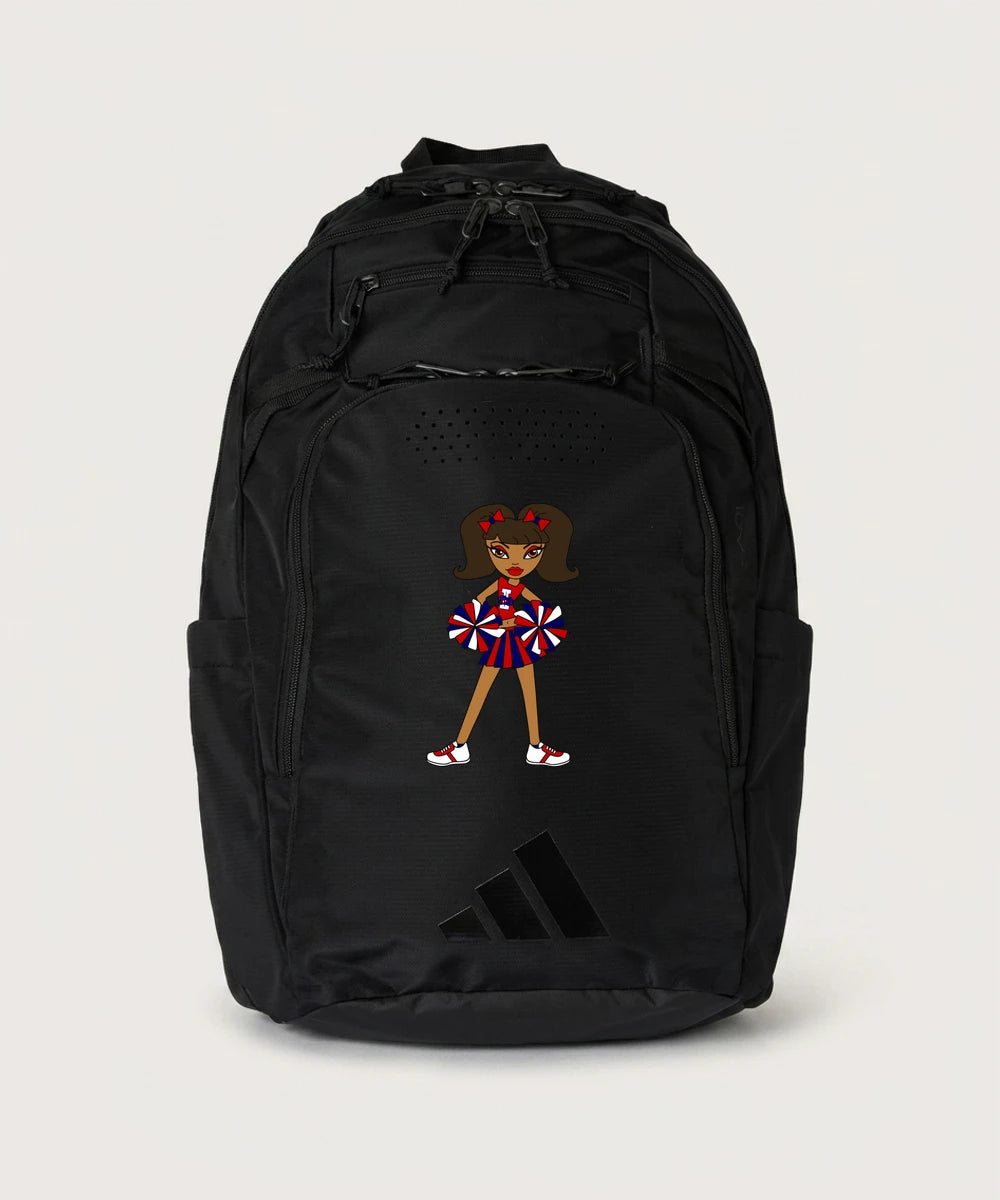 Independence High School Cheer Team - Black/ Black Defender 5 Backpack