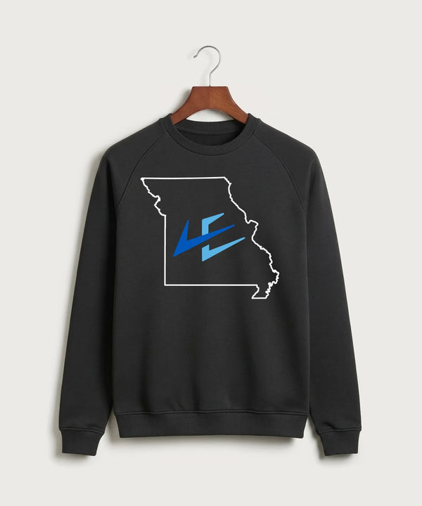 Leading Edge Missouri Team Store - Black Crewneck