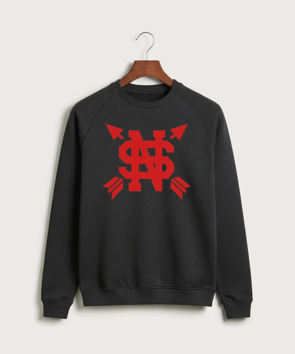 Lancer Archer Club Archery Team Store - Black Crewneck