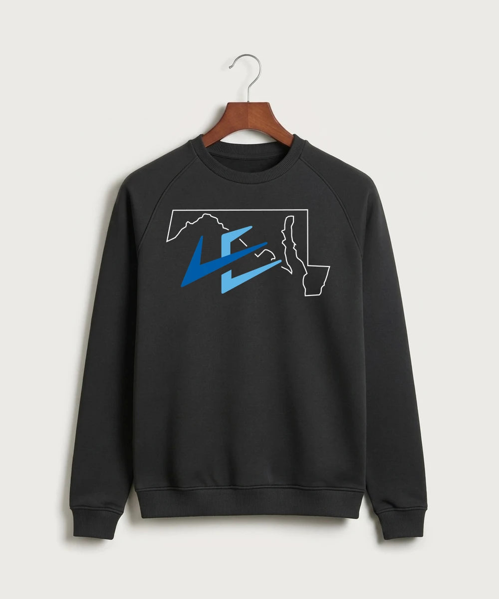 Leading Edge Maryland Team Store - Black Crewneck