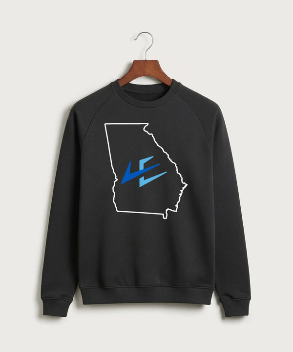 Leading Edge Georgia Team Store - Black Crewneck