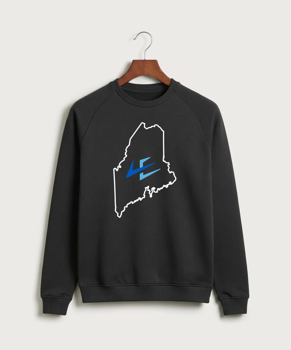 Leading Edge Maine Team Store - Black Crewneck