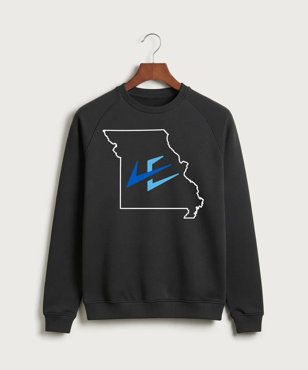 Leading Edge Missouri Team Store - Black Crewneck