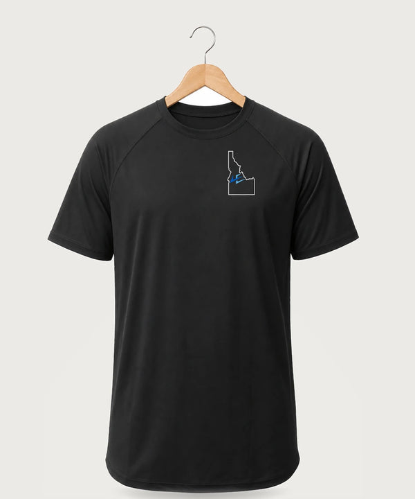 Leading Edge Idaho Team Store - Black Tee - Left Chest