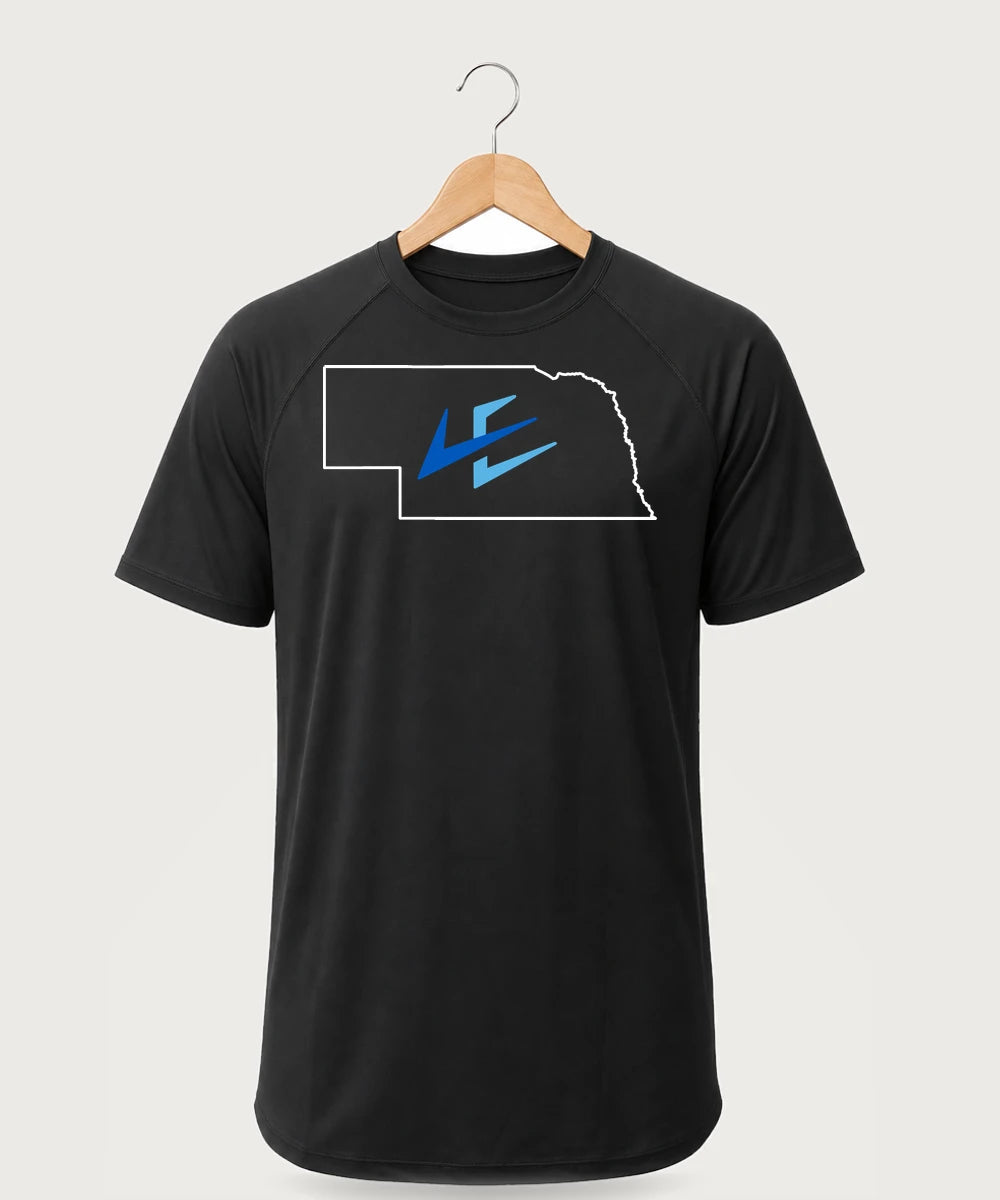 Leading Edge Nebraska Team Store - Black Tee