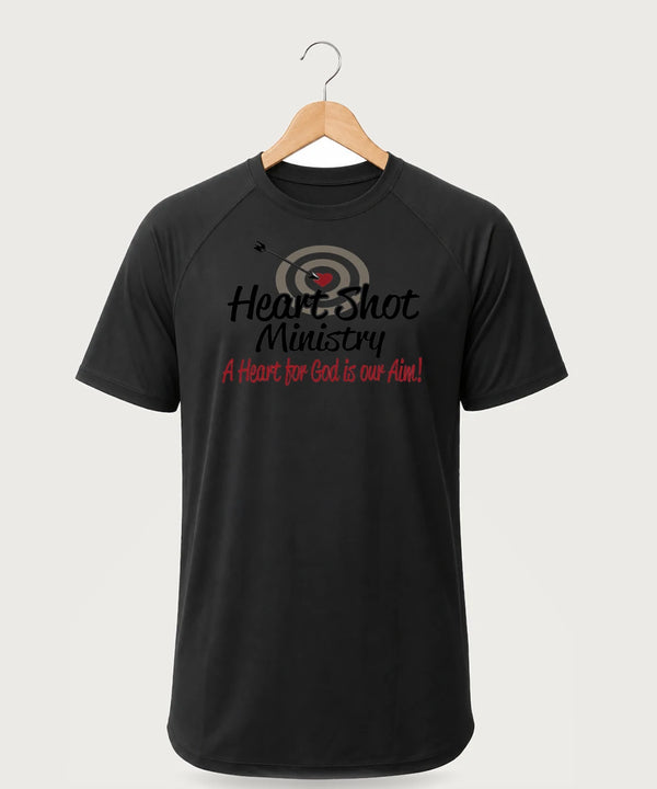 Heart Shot Ministry Archery Team Store - Black Tee