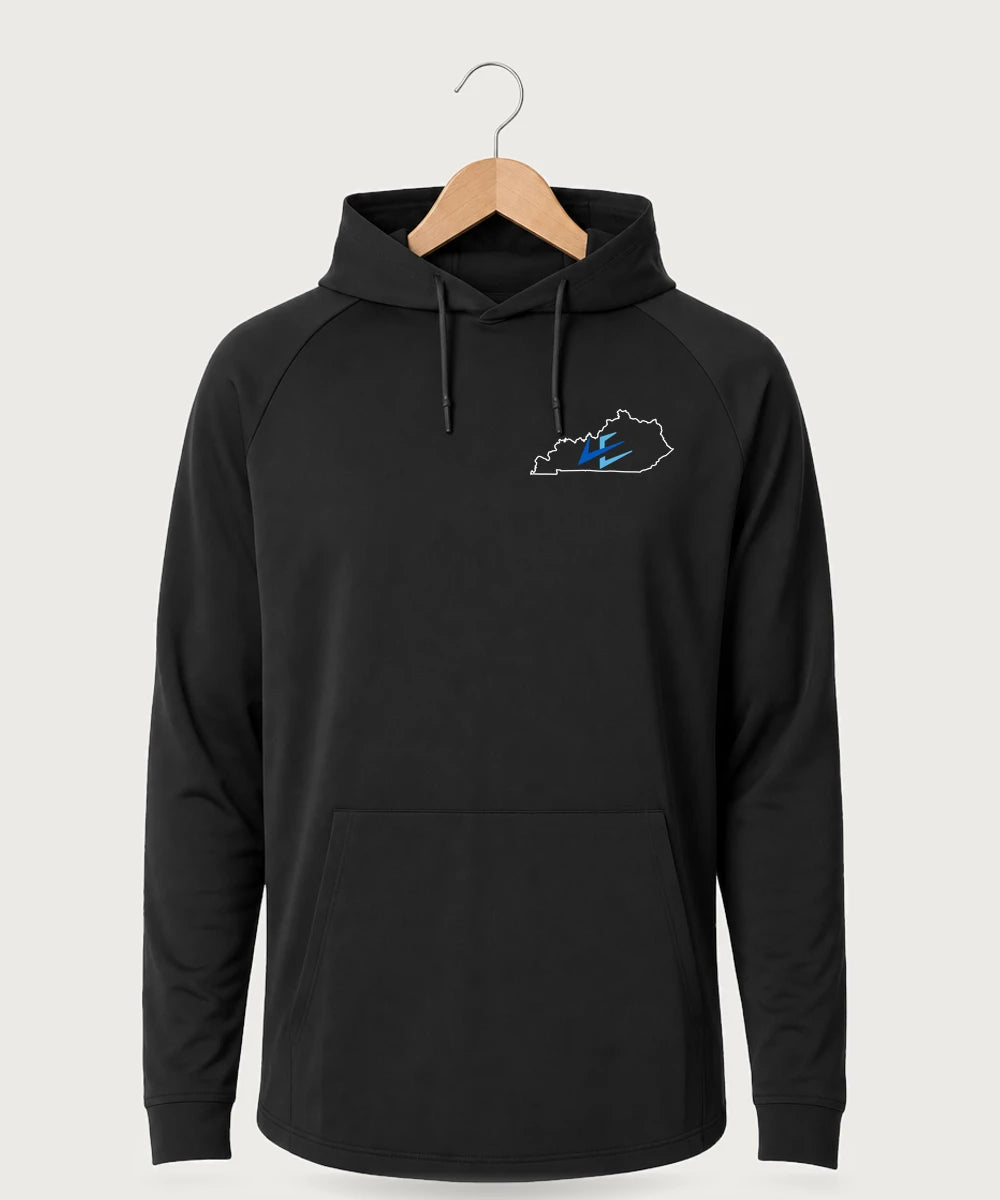 Leading Edge Kentucky Team Store - Black Hoodie - Left Chest
