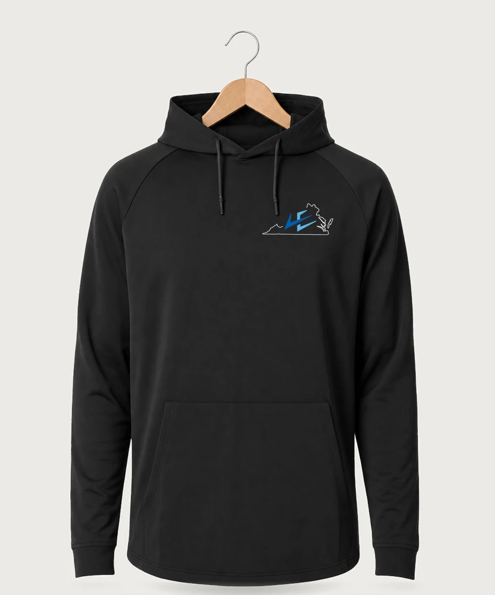 Leading Edge Virginia Team Store - Black Hoodie - Left Chest