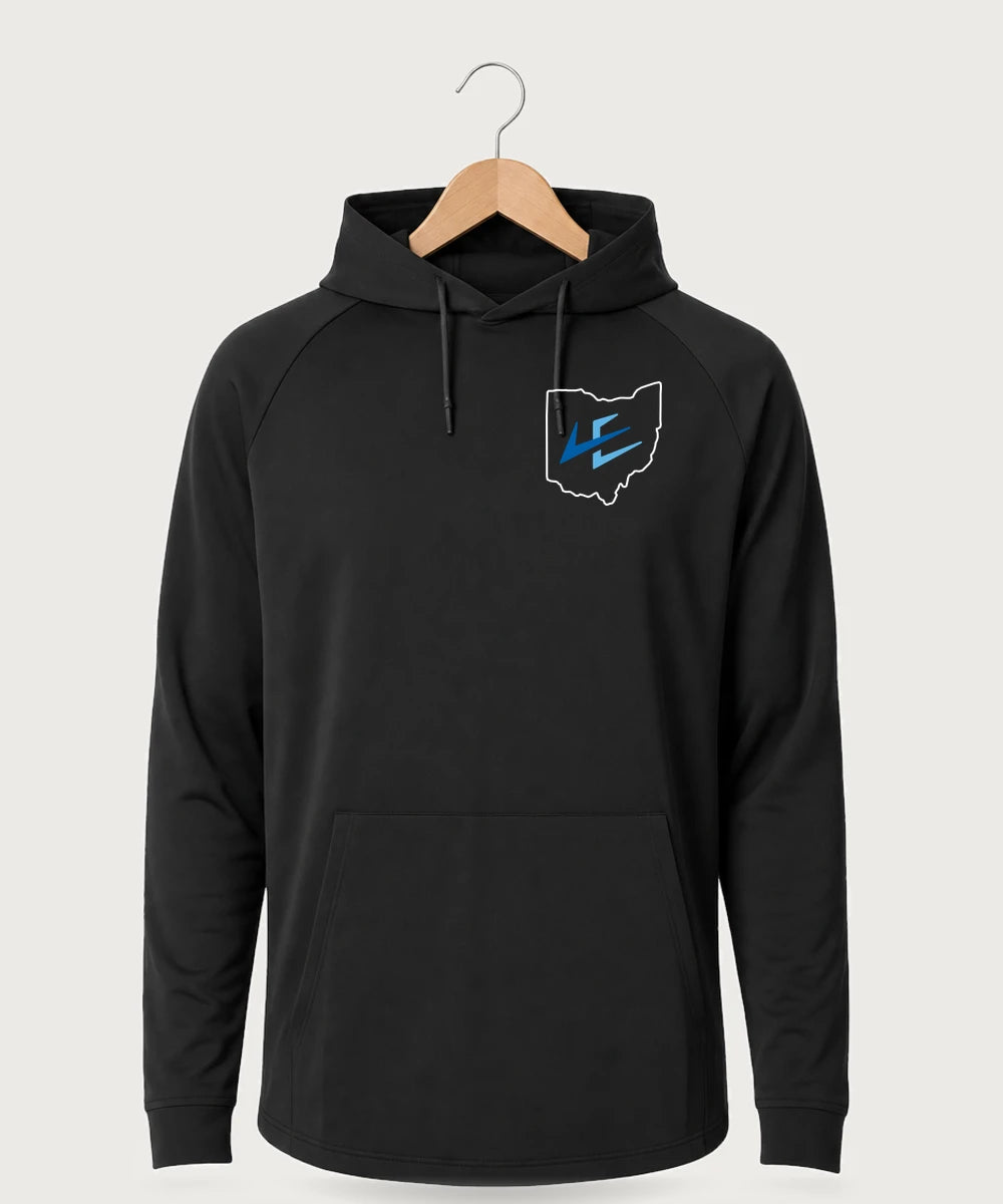 Leading Edge Ohio Team Store - Black Hoodie - Left Chest