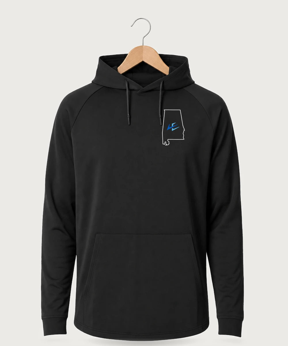 Leading Edge Alabama Team Store - Black Hoodie - Left Chest