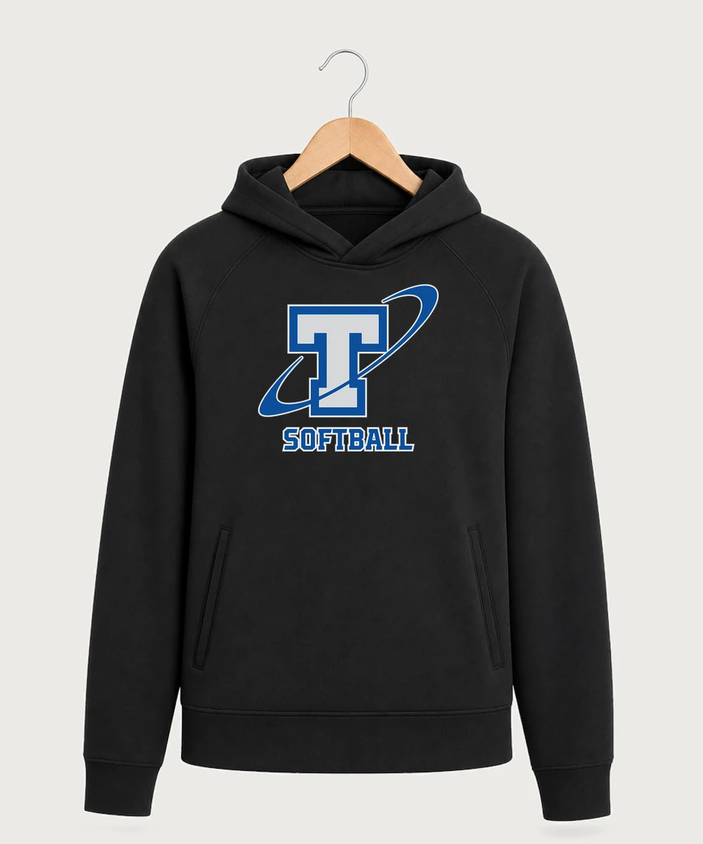 Papillion La Vista South Titan Softball Team Store - Ultralux Hoodie