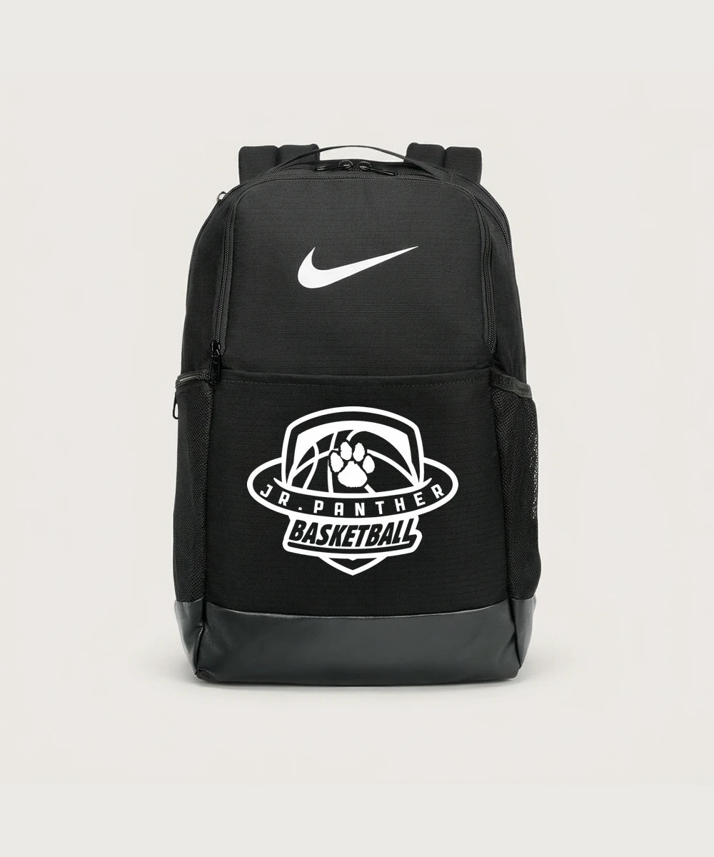 Jr Panther Basketball - Black Nike Brasilia Medium Backpack NKDH7709