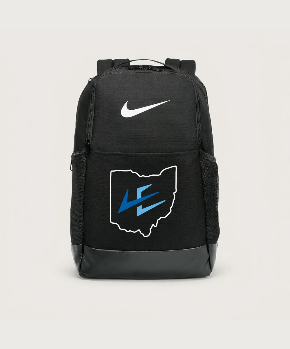 Leading Edge Ohio Team Store - Black Nike Brasilia Medium Backpack NKDH7709