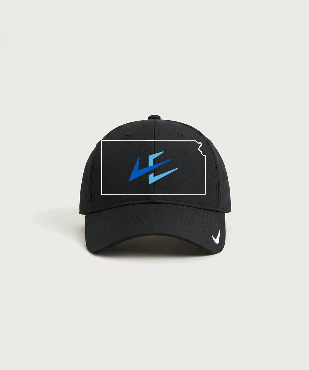 Leading Edge Kansas Team Store - Black Nike Dri-FIT Legacy Cap NKFB6447