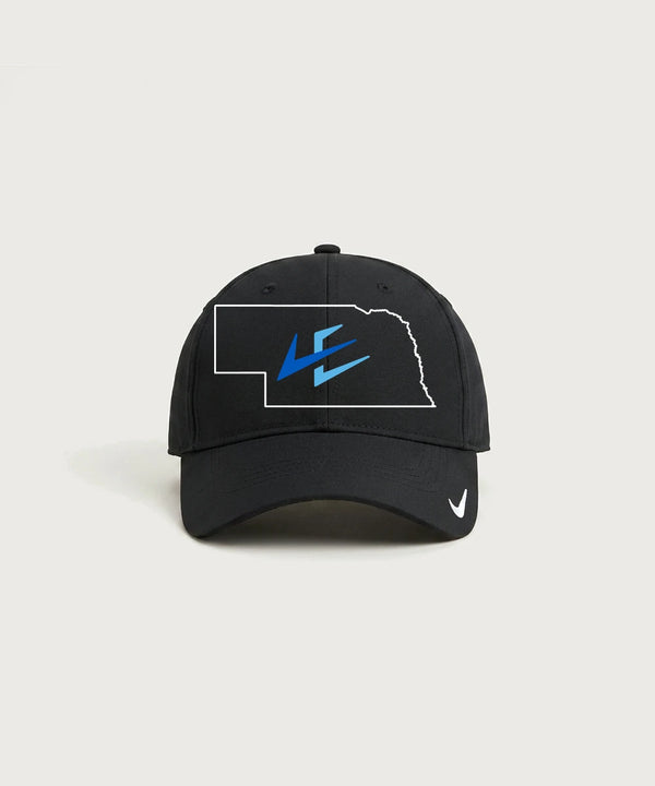 Leading Edge Nebraska Team Store - Black Nike Dri-FIT Legacy Cap NKFB6447