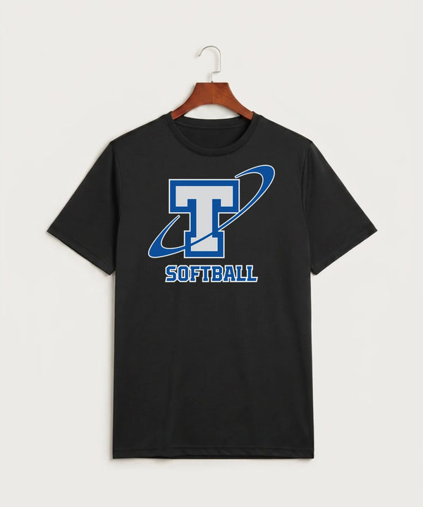 Papillion La Vista South Titan Softball Team Store - Black Sport-Tek PosiCharge Competitor Tee. ST350