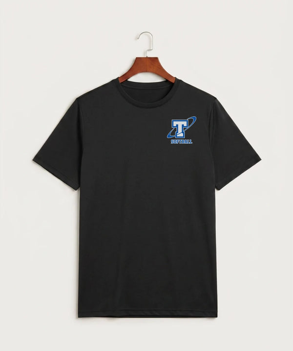 Papillion La Vista South Titan Softball Team Store - Black Sport-Tek PosiCharge Competitor Tee. ST350