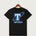 Papillion La Vista South Titan Softball Team Store - Black T-Shirt - Full Front
