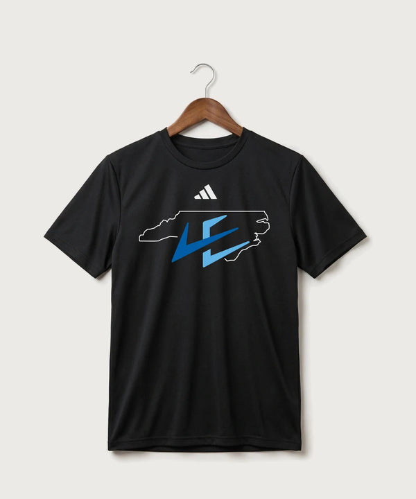 Leading Edge North Carolina Team Store - Black/ White Men's Pregame T-Shirt