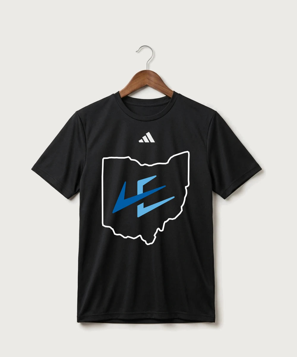 Leading Edge Ohio Team Store - Black/ White Men's Pregame T-Shirt