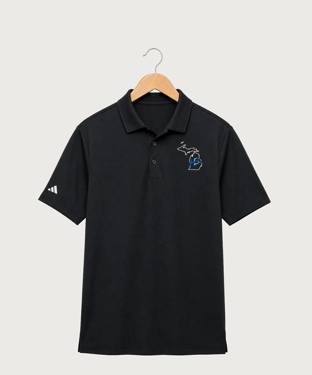 Leading Edge Michigan Team Store - Black Polo