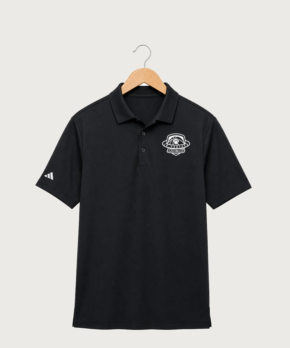 Jr Panther Basketball - Black Polo