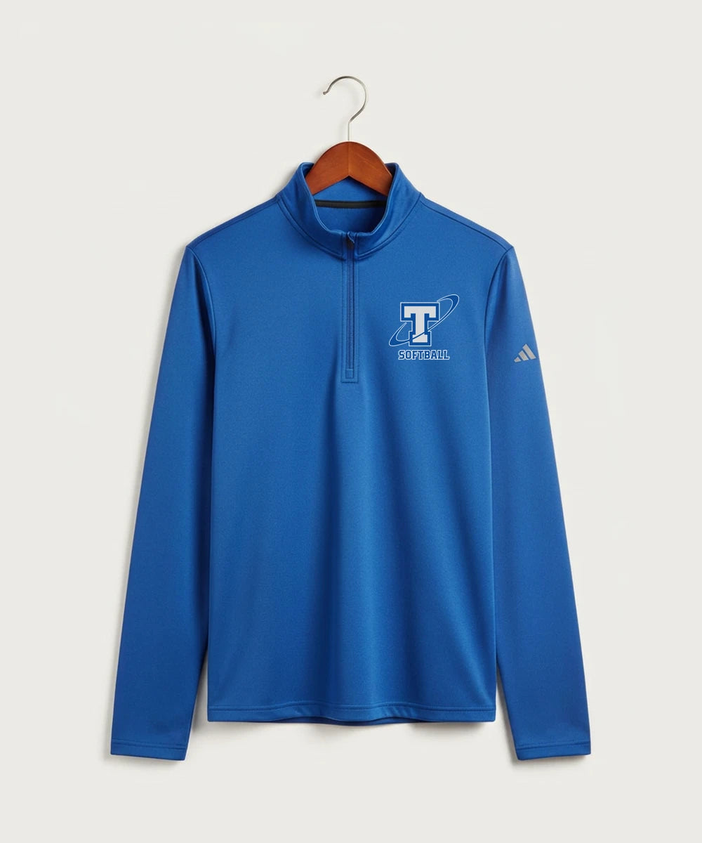 Papillion La Vista South Titan Softball Team Store - Collegiate Royal Men's Ultimate365 Lightweight Quarter-Zip Pullover