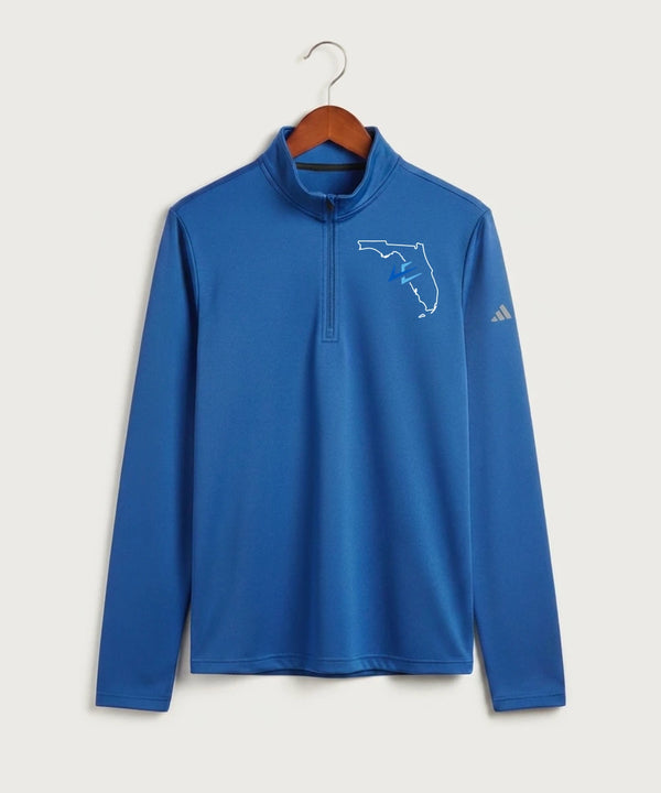 Leading Edge Florida Team Store - Collegiate Royal Men's Ultimate365 Lightweight Quarter-Zip Pullover